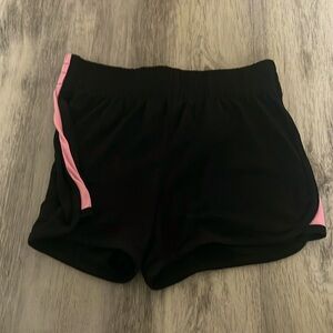 Cute pink and black shorts